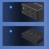 Ldbuejiaja 4K KVM Switcher 4 Port Box USB KVM Switches for 4 Computers Share Keyboard Mouse Printer Monitor 4K 60Hz with USB Port PC Laptop Control Switcher view 4