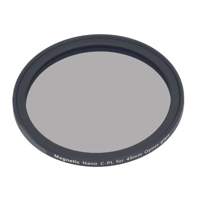 49mm Circular Polarizer Filter,Magnetic CPL Filter,Professional Coated Optical Glass Circular Polarizing Filter,for GR2 GR3 GR3X and Other Cameras