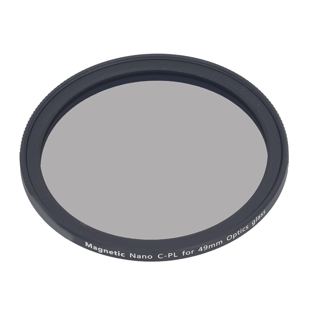 49mm Circular Polarizer Filter,Magnetic CPL Filter,Professional Coated Optical Glass Circular Polarizing Filter,for GR2 GR3 GR3X and Other Cameras