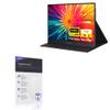 BoxWave Screen Protector Compatible with RFGOUPY Portable Monitor (15.6 in) - ClearTouch ImpactShield (2-Pack), Impenetrable Screen Protector Flexible Film view 1