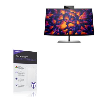 BoxWave Screen Protector Compatible with HP Z24M G3 (24 in) - ClearTouch ImpactShield (2-Pack), Impenetrable Screen Protector Flexible Film