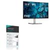 BoxWave Screen Protector Compatible with Dell P2422H (23.8 in) - ClearTouch Crystal Privacy (2-Pack), Privacy Screen Protector Flexible Film Clear view 1