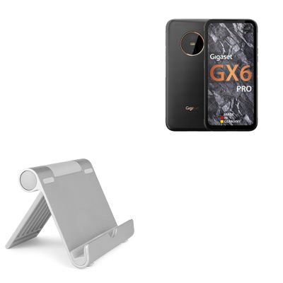 BoxWave Stand and Mount Compatible with Gigaset GX6 PRO - VersaView Aluminum Stand, Portable, Multi Angle Viewing Sturdy