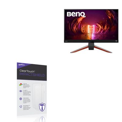 BoxWave Screen Protector Compatible with BenQ MOBIUZ EX2710Q (27 in) - ClearTouch ImpactShield (2-Pack), Impenetrable Screen Protector Flexible Film