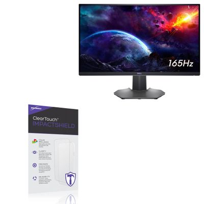 BoxWave Screen Protector Compatible with Dell S2721DGF (27 in) - ClearTouch ImpactShield (2-Pack), Impenetrable Screen Protector Flexible Film