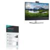 BoxWave Screen Protector Compatible with Dell C2422HE (24 in) - ClearTouch Crystal Privacy (2-Pack), Privacy Screen Protector Flexible Film Clear view 1
