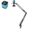 ZTBH Microscope Accessories Kit 48MP 4K 1080P HDMI USB Industrial Video Digital Microscope Camera 130X Zoom C Mount Lens Cantilever Stand for Repair Soldering Microscope Slides(Color:37CM) view 1