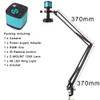 ZTBH Microscope Accessories Kit 48MP 4K 1080P HDMI USB Industrial Video Digital Microscope Camera 130X Zoom C Mount Lens Cantilever Stand for Repair Soldering Microscope Slides(Color:37CM) view 2