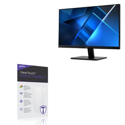 BoxWave Screen Protector Compatible with Acer Vero V7 V277 E (27 in) - ClearTouch ImpactShield (2-Pack), Impenetrable Screen Protector Flexible Film