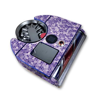 Skin Compatible with Dyson 360 Vis Nav - Stained Glass - Premium 3M Vinyl Protective Wrap Decal Cover - Easy to Apply | Crafted in The USA by MightySkins