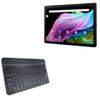 BoxWave Keyboard Compatible with Acer Iconia Tab P10 Tablet (10.4 in) - SlimKeys Bluetooth Keyboard, Portable Thin with Chiclet-Style Keys - Jet Black view 1