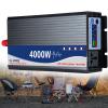 4000 W Inverter Pure Sine Wave DC 12V/24V/48V to 110V/220V AC Power Inverters with AC Outlets, Car Inverter Solar Power Inverters for Vehicles Home,DC12VtoAC110V view 1