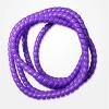 Spiral Wrap 2 Meter Pipe Wire Protective Sleeve 8mm 10mm 12mm 14mm 16mm Spiral Wrap Sleeving Tube Flame Retardant Cable Sleeves Band Winding Tubing Cover(Color:Purple,Size:12mm Inside Diameter) view 1
