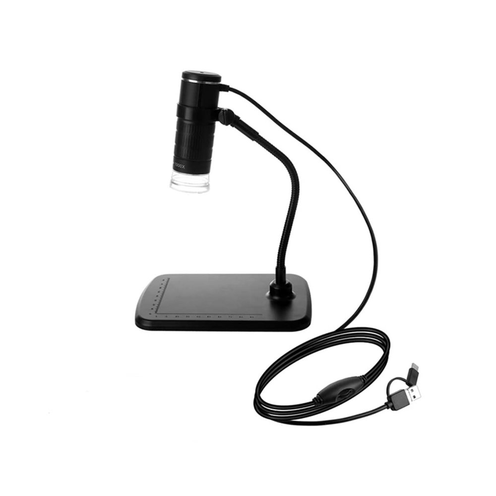 JOEBO Microscope Kit 1000X 3-in-1 Digital Microscope for Stand Microscope Lens Adapters