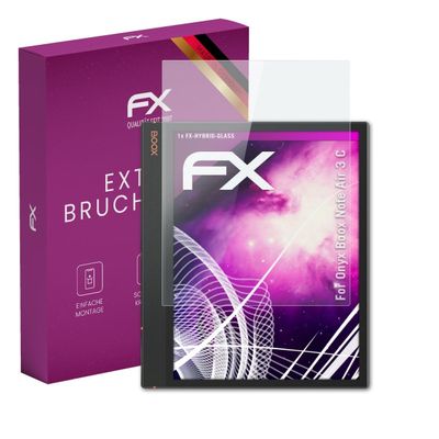 atFoliX Plastic Glass Protective Film compatible with Onyx Boox Note Air 3 C, 9H Hybrid-Glass FX Screen Protector