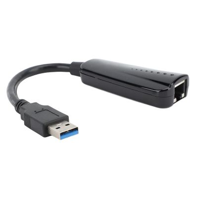 USB3.0 to Ethernet Adapter, USB to RJ45 Fast LAN Wired Network Adapter for 10 8.1 8 7 Vista for OS X, for Linux