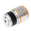 JOEBO Microscope Kit 4X 10X 40X 100X Achromatic Objective Lens for Biological Microscope Microscope Lens Adapters(Color:10X) view 1