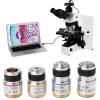 JOEBO Microscope Kit 4X 10X 40X 100X Achromatic Objective Lens for Biological Microscope Microscope Lens Adapters(Color:10X) view 3
