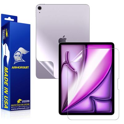 ArmorSuit Full Body Skin Film + Screen Protector for iPad Air 13 Inch (2024 Release) MilitaryShield HD Clear Film