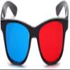 1Pc Red and Blue 3D Glasses,3D Viewing Glasses,Universal TV Movie Dimensional Video Frame 3D Glasses,DVD Game Glass 3D Style Glasses,Weightlight Simple Design,Televisions and Video,Accessories view 2