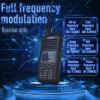 Radtel RT-730 10W Heavy Duty Walkie Talkie, Tri Band Ham Radios Long Range 199CH, Rechargeable Handheld Radio, NOAA, AM Aviation Band Dual PTT for Biking Camping Hiking (1 PCS + Prog Cable) view 3