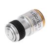 JOEBO Microscope Kit 4X 10X 40X 100X Achromatic Objective Lens for Biological Microscope Microscope Lens Adapters(Color:100X) view 1
