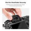 K&F Concept Eyepiece Cover & Hot Shoe Cover Kit, Viewfinder Protector Eyecup Eye Cup DK-23 for Nikon D7100 D7200 D300 D300s Camera Viewfinder view 3