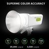 Suncrafter S200BPro 200w 310W Max COB LED Video Light, 2700-6500K Bi-Color Video Lighting with 39,000 Lux@1m and 3,500 Lux@3m, CRI97+ TLCI99+ for Photography Video Recording, Smart App Control view 2