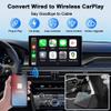 Wireless CarPlay Adapter for Apple - Convert Wired to Wireless, Plug & Play Dongle for iPhone & Factory Wired Cars - Fit Cars from 2016 and iOS 10+ view 2