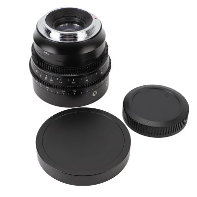 14mm T2.9 Large Aperture ASPH 270 Ultra Wide Angle Cine Lens,Full Frame Manual Fixed Focus Cinema Lens Compatible for R Mount for R RP R5 R6 Camera