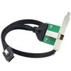 12G External Mini SAS HD SFF-8644 Female to Mini SAS SFF-8087 36P Male Data Server Raid Cable Adapter (0.5M) view 3