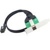 12G External Mini SAS HD SFF-8644 Female to Mini SAS SFF-8087 36P Male Data Server Raid Cable Adapter (0.5M) view 4