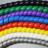 Spiral Wrap 2 Meter Pipe Wire Protective Sleeve 8mm 10mm 12mm 14mm 16mm Spiral Wrap Sleeving Tube Flame Retardant Cable Sleeves Band Winding Tubing Cover(Color:Transparent,Size:10mm Inside Diameter) view 3