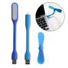 GMBYLBY USB Cooling Fan Electronic Gadget Led Usb Ventilador Portable Flexible Gadget For Laptop Smart Phone USB Camping Gear Desk Fan And Light USB Powered LED Light And Fan, Blue view 3