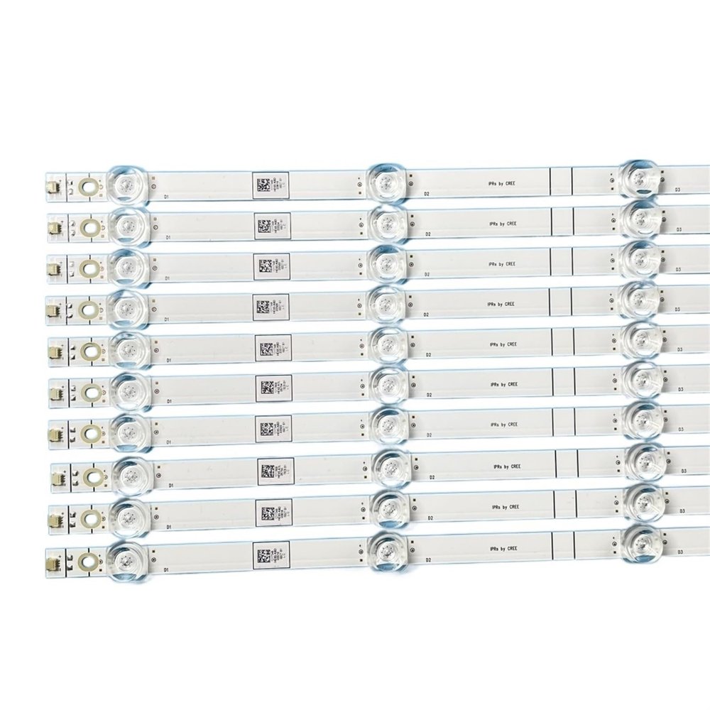UFDIPLMY 5KIT-50PCS LED Backlight Strip Compatible with 65 TV LB6507M V0 65H6570F 65H6510G H65B7100 H65B7300 HD650V1U72-T0L1 HE659XH HD650V1U71-T0L1B(Color:1KIT-10PCS)