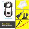 Srutueo Waterproof Housing Case for X2, Underwater Dive Protective Shell 40M (131Ft) Aciton Camera Accessories, transparent, 500274595 view 4