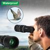 Rongon Monocular Telescope High Definition Monoculars 16x52 High Power Dual Focus Single Binocular BAK-4 Prism and FMC Lens Compact Monocular Suitable for Hunting/Bird Watching/Wildlife/Travel view 4