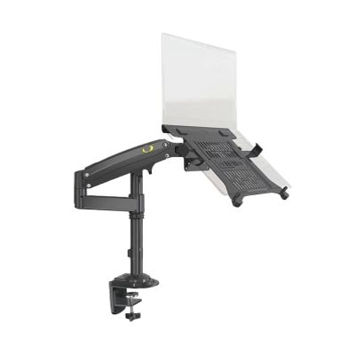 AVXANKTG 2-in-1 NB H100 + FP-2 for 22-35 inch Monitor + 10-17 inch Laptop Desktop Stand Laptop mounting Bracket Laptop clamp