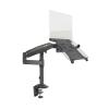 AVXANKTG 2-in-1 NB H100 + FP-2 for 22-35 inch Monitor + 10-17 inch Laptop Desktop Stand Laptop mounting Bracket Laptop clamp view 1