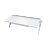 AVXANKTG Adjustable TV Screen top Storage Rack Bracket Computer Monitor Desktop Stand TV Stand Display Rack Storage Rack(Color:S-White) view 1
