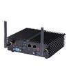Compact Desktop Computer Q170P J3710 Braswell, Up to 2.64GHz AES-NI (8GB RAM 64GB SSD WiFi) Fanless,Low Power 2X HD,2X Gigabit NIC,Home Office PC view 3