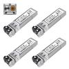 4Pack 10G SFP+ LC Module, 10GBase-SR Multi-Mode Ethernet Transceiver, 850nm MMF up to 400m  Compatible with Cisco, Meraki, Ubiquiti, Mikrotik, Netgear, HPE, TP-Link, Aruba and More view 1