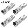 4Pack 10G SFP+ LC Module, 10GBase-SR Multi-Mode Ethernet Transceiver, 850nm MMF up to 400m  Compatible with Cisco, Meraki, Ubiquiti, Mikrotik, Netgear, HPE, TP-Link, Aruba and More view 2