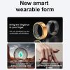 ciciglow Smart Ring Health, Lightweight Fitness Ring for Men Women, Real Time Sleep and Health Monitoring, Support Remote Photography, Magnetic Charging (Rose view 3