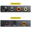 PROZOR 192KHz Digital to Analog Audio Converter - Upgrade Volume Adjustable + RCA Stereo Audio Switch 2 in 1 Out R/L Stereo Audio Switch 1 in 2 Out Stereo Audio Splitter with Mute Button and No Extern view 2