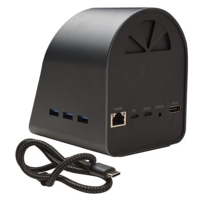 Leehitech Laptop Docking Station Dual Monitor, 11-in-1 USB C Hub with 4K@30HZ + USB3.0 * 3 + RJ45 + SD/TF Card+ 100W PD +Ethernet+ 3.5mm Audio for Lenovo, HP, Dell, Surface