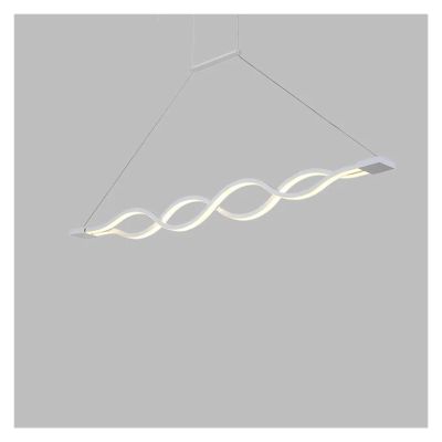 INTRIXX Modern LED Ceiling Pendant Light (Compatible with Dining Table, Restaurant, Kitchen, bar) Pendant Light Home Decor Lighting White Lighting,Crystal Chandelier
