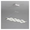 INTRIXX Modern LED Ceiling Pendant Light (Compatible with Dining Table, Restaurant, Kitchen, bar) Pendant Light Home Decor Lighting White Lighting,Crystal Chandelier view 2
