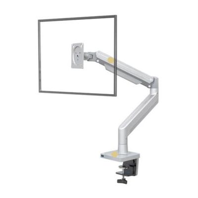 AVXANKTG G40 G45 Gas Spring arm 22-40 inch Curved Screen Desktop Monitor Stand 360 Degree Rotation 3-15 kg Monitor mounting arm(Color:Silver Grey)