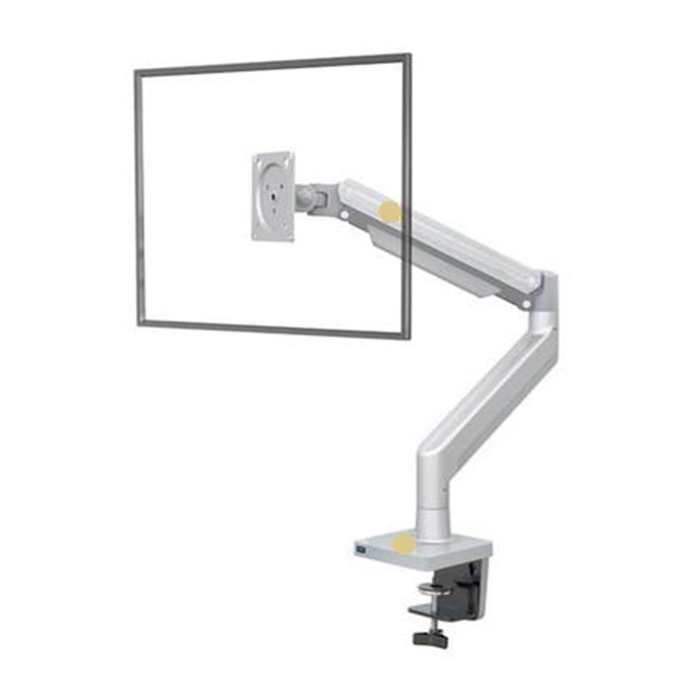 AVXANKTG G40 G45 Gas Spring arm 22-40 inch Curved Screen Desktop Monitor Stand 360 Degree Rotation 3-15 kg Monitor mounting arm(Color:Silver Grey)